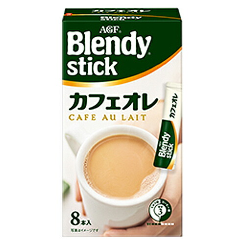 味の素　AGF　「ブレンディ」 スティック カフェオレ（8本入り）×24個