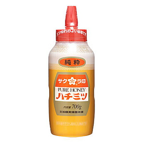 加藤美蜂園　サクラ印　純粋ハチミツ　７００ｇ×１２個