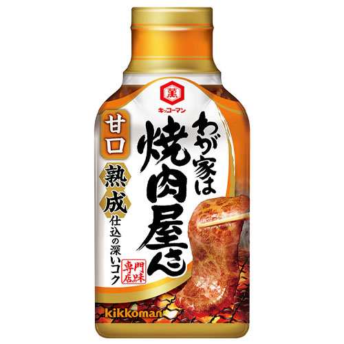 キッコーマン　わが家は焼肉屋さん　甘口（210g）×12個×2セット焼肉のたれ