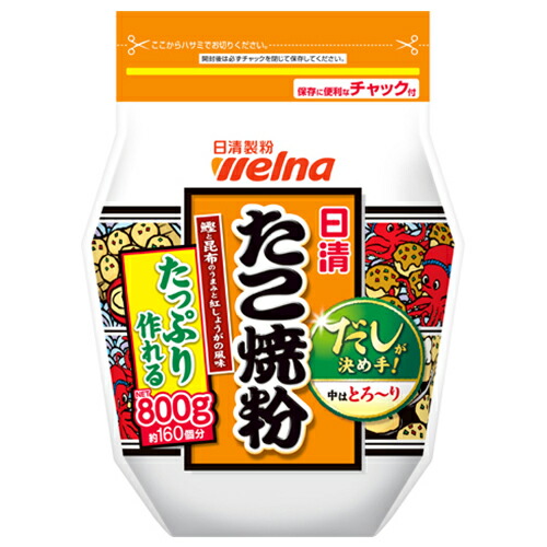 日清　たこ焼粉　800ｇ×18個