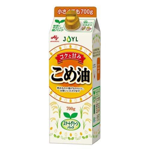 味の素　J-オイルミルズ　こめ油（700ｇ）紙パック×6個×2セット