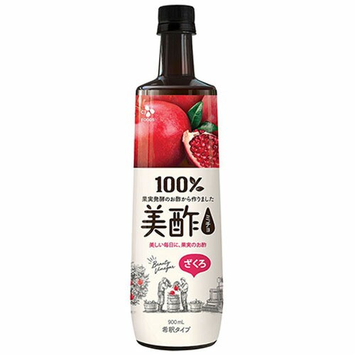 CIフーズジャパン 美酢 ザクロ 希釈タイプ（900ml）×12個 - お酢飲料
