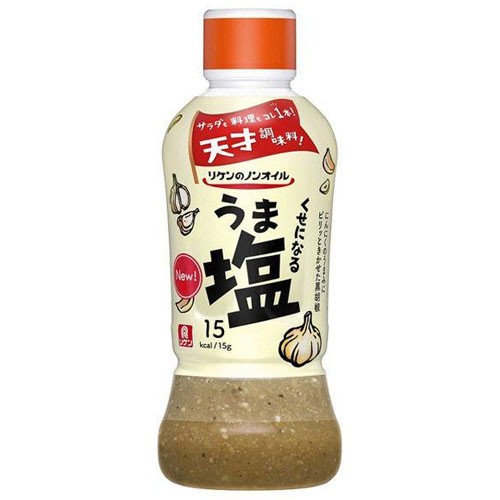 理研 リケンのノンオイル くせになるうま塩（380ml） ×6個×2セット