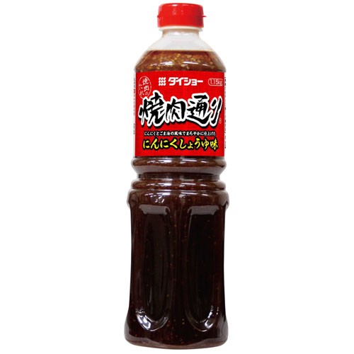 ダイショー　焼肉通りにんにくしょうゆ（1.15kg）×12個