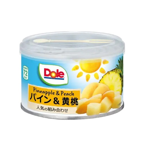 Dole ドール　パイン&黄桃 缶詰（227ｇ）×24個×2セット