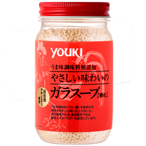 ユウキ食品 やさしい味わいのガラスープ 130g×12個×2セット　中華調味料/鶏ガラ/調味料/鶏がらスープ/料理の素/鶏ガラスープの素