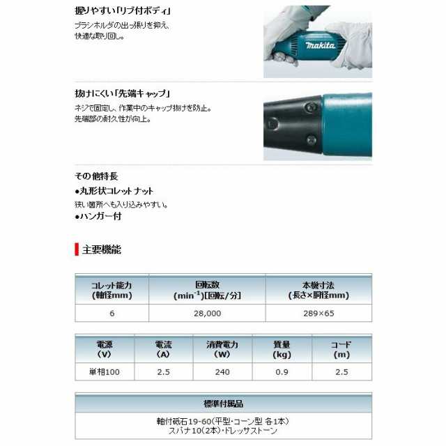 マキタ ミニグラインダー ＜GD0603＞の通販はau PAY マーケット カイノス au PAY マーケット店 au PAY  マーケット－通販サイト