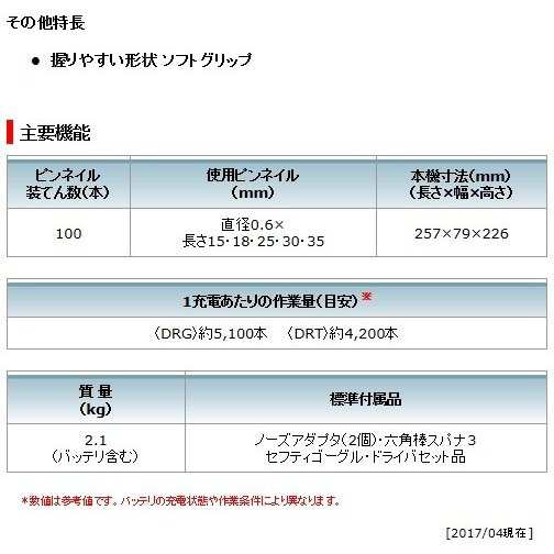 マキタ 充電式ピンタッカ ＜ PT352DZK ＞ 14.4V 本体・ケースセット バッテリ・充電式別売の通販はau PAY マーケット - カイノス  au PAY マーケット店 | au PAY マーケット－通販サイト