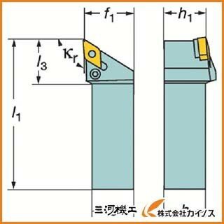 サンドビック T−Max P ネガチップ用シャンクバイト PDJNR