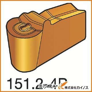 サンドビック T−Max Q−カット 突切り・溝入れチップ 235 N151.2-500-40-4P N151.2500404P （10個）の通販は