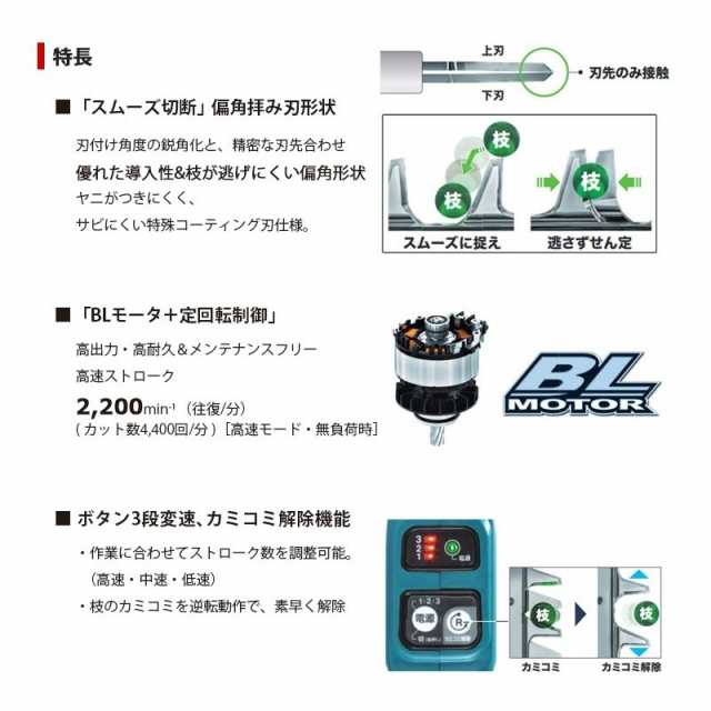 2022年のクリスマス e-道具館マキタ MUN600LDRG 18V充電式ポールヘッジトリマ 刈込幅600mm ル−プハンドル仕様 角度固定  偏角拝み刃仕様 新品 代引不可