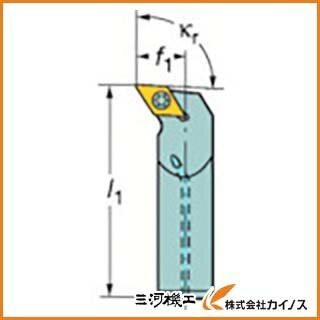 【送料無料】 サンドビック コロターン107 ポジチップ用超硬防振ボーリングバイト F12Q-SDUCR F12QSDUCR07ER