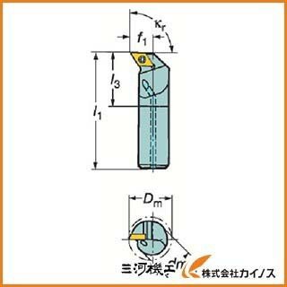 【送料無料】 サンドビック コロターン111 ポジチップ用ボーリングバイト F12Q-SDUPR F12QSDUPR07ER