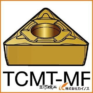 サンドビック コロターン107 旋削用ポジ・チップ 2015 TCMT TCMT16T304MF （10個）の通販は 11,841円