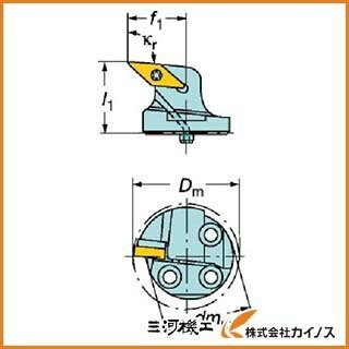 【送料無料】 サンドビック コロターンSL コロターン107用カッティングヘッド 570-SVPBR-40-16-L 570SVPBR4016L