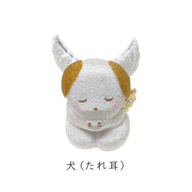 ペット ペット仏具 お祈り天使 ちりめん いぬ ねこ うさぎ 国産 ちりめん オブジェ 置物 かわいい お供え 犬 猫 手元供養 メモリアル  ペの通販はau PAY マーケット 仏壇・仏具いろは au PAY マーケット－通販サイト