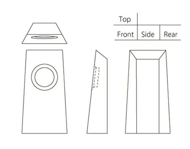 カガミクリスタル KAGAMI CRYSTAL Q428 オプティカルクロック 置時計