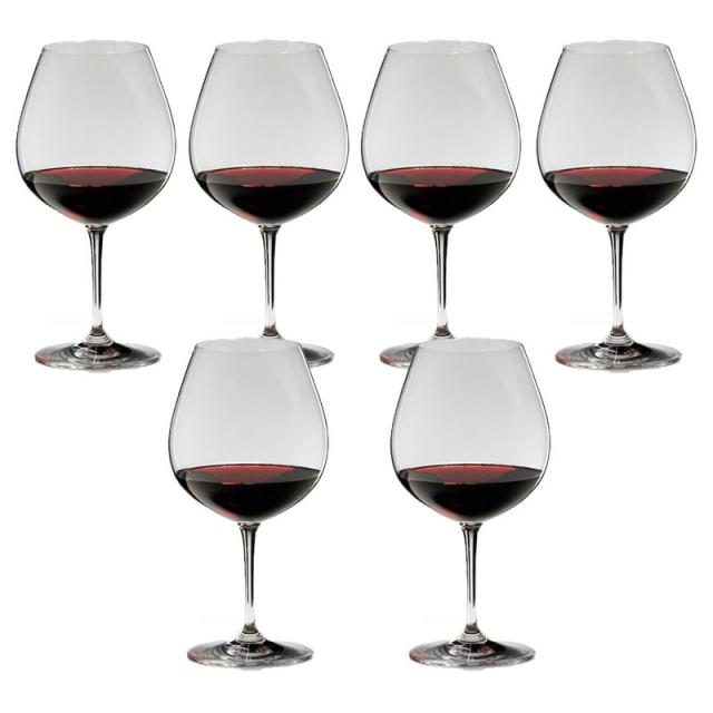 送料無料・包装無料 RIEDEL リーデル ヴィノム（ビノム） ワイングラス ブルゴーニュ ≪6本セット≫ 6416/7 6416/07の通販は 22,810円