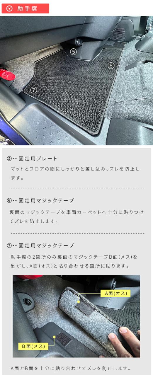 日産 セレナ C28 フロアマット STシリーズ 車用アクセサリー カーマット 内装 カスタム 車用品 内装パーツ イーパワー オーテック ルキシオン イーフォース ガソリン車 対応_5