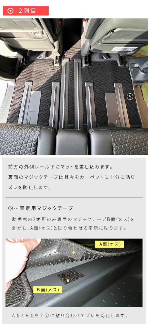 日産 セレナ C28 フロアマット STシリーズ 車用アクセサリー カーマット 内装 カスタム 車用品 内装パーツ イーパワー オーテック ルキシオン イーフォース ガソリン車 対応_10