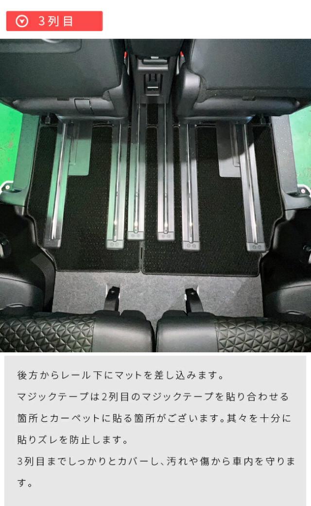 日産 セレナ C28 フロアマット STシリーズ 車用アクセサリー カーマット 内装 カスタム 車用品 内装パーツ イーパワー オーテック ルキシオン イーフォース ガソリン車 対応_11