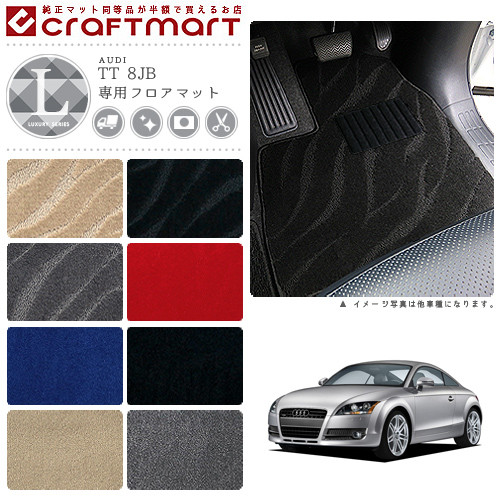 AUDI TT 8JB LXつや消し 立ち会い場つや消し