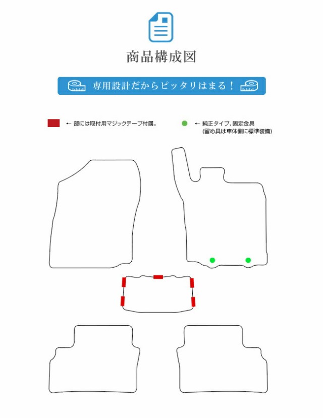 ライズ フロアマット STDシリーズ A200系 RAIZE トヨタ 専用 車用アクセサリー カーマット 内装 カスタム 車用品 内装パーツの通販はau  PAY マーケット Craft Mart au PAY マーケット店 au PAY マーケット－通販サイト