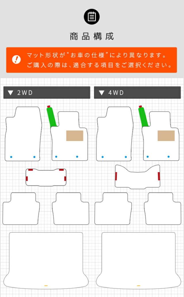 MX-30 フロアマット ラゲッジマット DR系 PMシリーズ MAZDA mx30 マツダ 専用 車用アクセサリー カーマットセット 内装 カスタム 車用品 内装パーツ_1