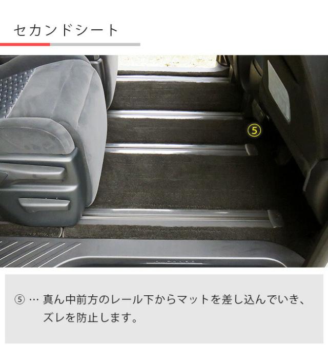 アルファード フロアマット ラゲッジマット サイドステップマット 