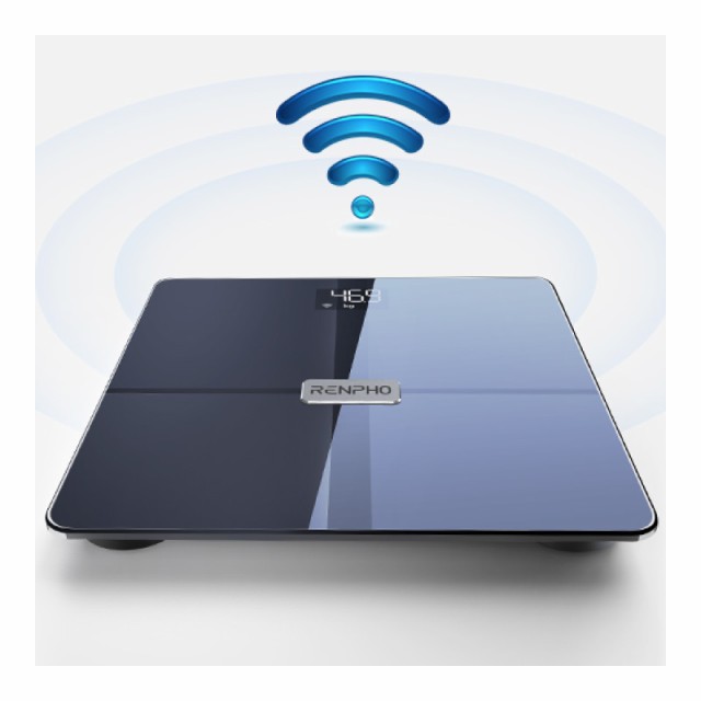 早期予約・新じゃが RENPHO レンフォ 体重計 体組成計 最新版 Wi-Fi/Bluetooth対応 ITO技術採用 高精度 体脂肪計 スマホ連動  専用アプ