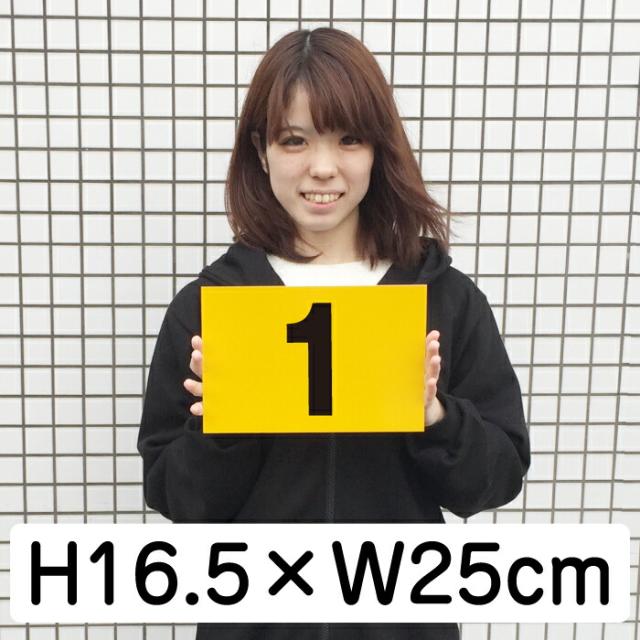 30枚セット 駐車場 番号札 1〜30セット 反射仕様 番号プレート H16.5×W25cm 駐車場 プレート cn-101-hs-30set_1