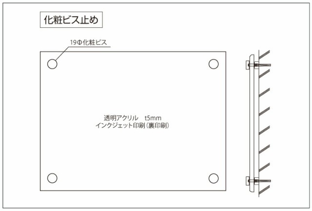 業者票 建築士事務所標識 アクリル H350×W450mm 登録票 事務所 一級