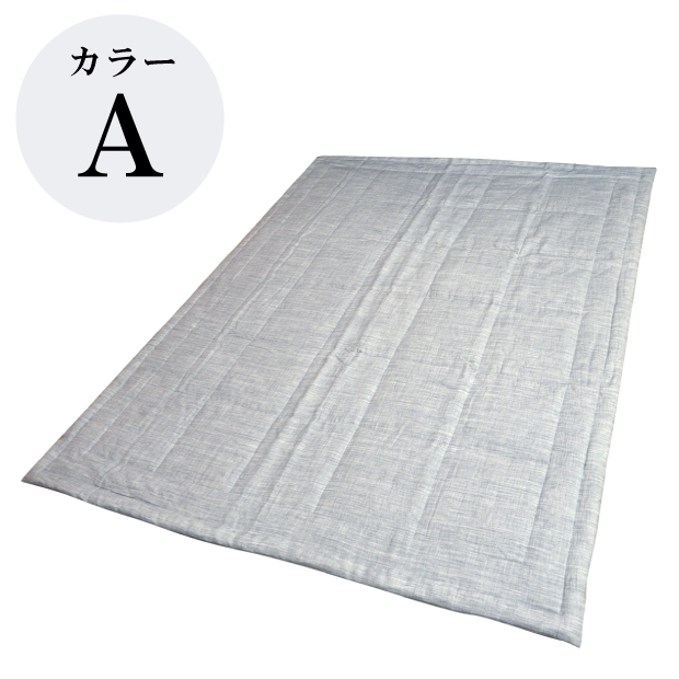 近江ちぢみ掛ふとん 近江の麻 麻100％ 肌掛け布団 シングルサイズ 140×