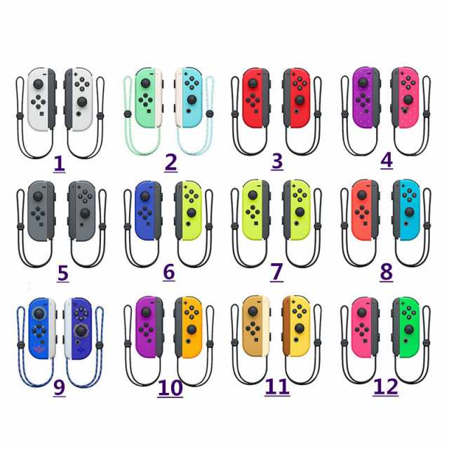 Switch Joy-Con スイッチジョイコン ゲームコントローラー 自動連発 振動調整可能 6軸 ジャイロスコープの通販はau PAY マーケット  - まるあき