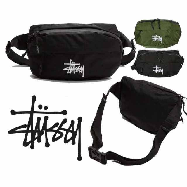 STUSSY ステューシー Graffiti Ripstop Waistbag ウエストバッグ ボディバッグ メンズ レディース 男女兼用 海外限定 日本未発売