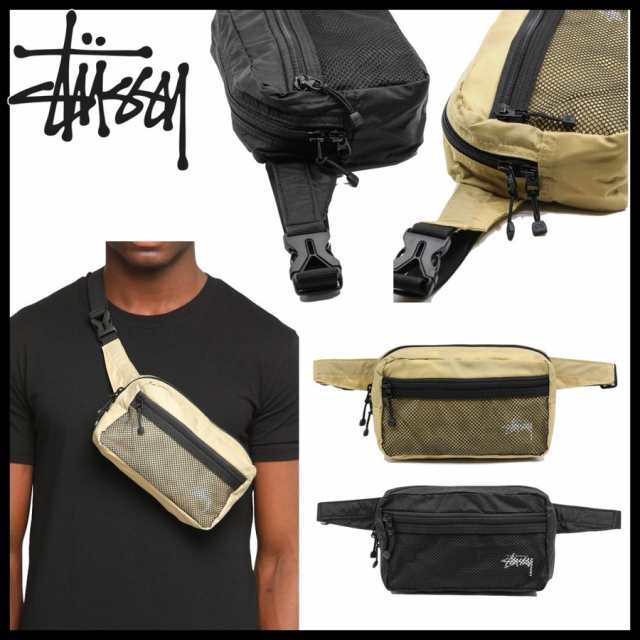 ステューシー ウエストバッグ STUSSY Stockpanel Waist Bag 男女兼用