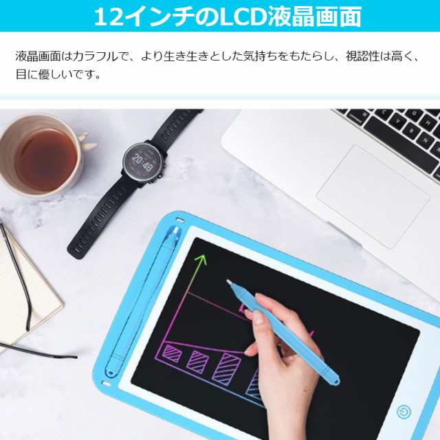 mafiti 10枚組液晶書き込みタブレット8.5型子供用電子お絵かきボードDoodle Board