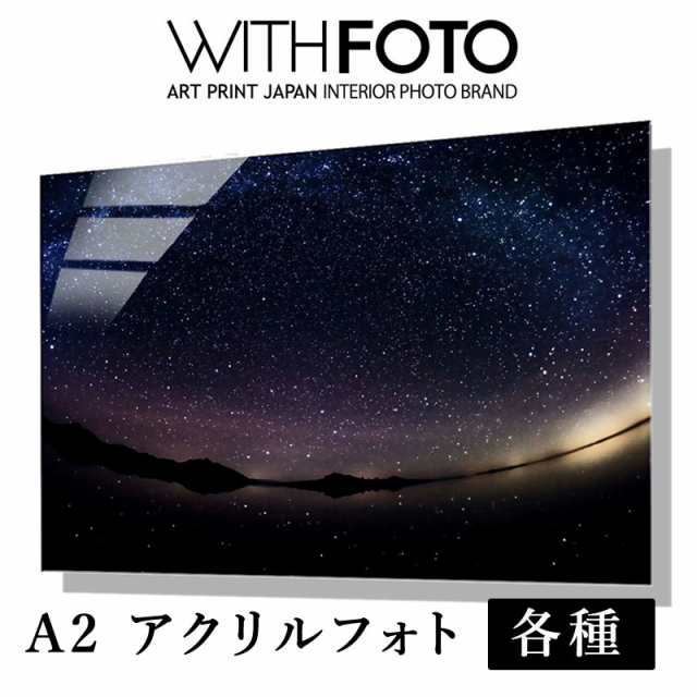 インテリア 写真 A2 フォト 壁掛け アートプリントジャパン WITH FOTO アクリルフォト 風景 お祝い APJ 動物