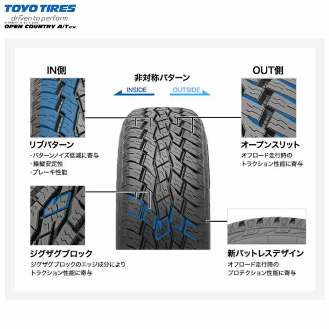 送料込☆TOYOオープンカントリーR/T☆215/70R16☆ゴツゴツタイヤタイプオールシーズン