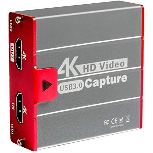 TreasLin キャプチャーボード 4K30fps HDMI USB3.0 ビデオキャプチャ