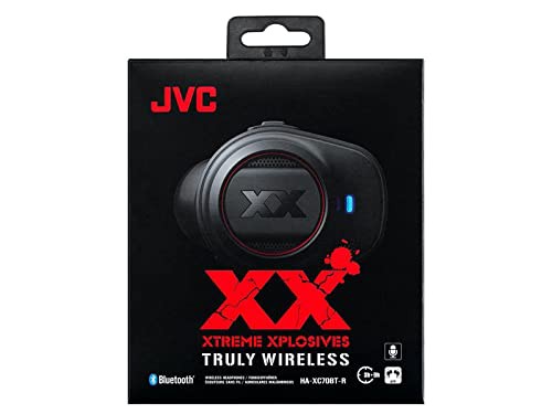 JVC HA-XC70BT-R XXシリーズ 完全ワイヤレスイヤホン Bluetooth対応 重