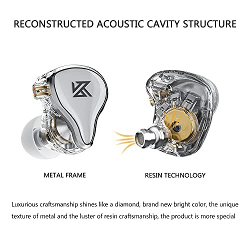 KZ ZAS デュアルドライバ ハイエンドイヤホン ハイレゾ対応カナル型