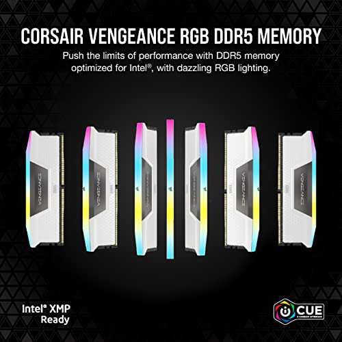 CORSAIR DDR5-5600MHz デスクトップPC用メモリ VENGEANCE RGB DDR5