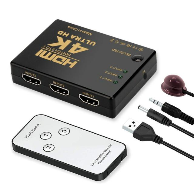 HDMIセレクター HDMI切替器 HDMI分配器 切り替え器 4K 3D HDMI