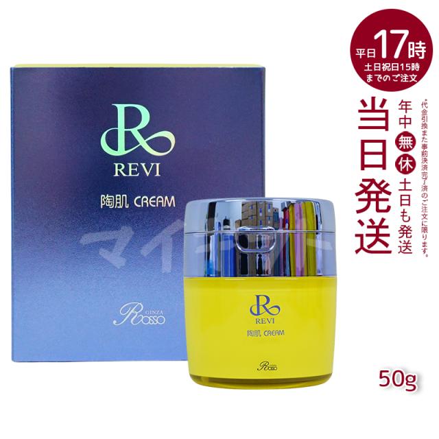 REVI 陶肌クリーム 50g ルヴィ 2個セット 陶肌 クリーム 50g 基礎