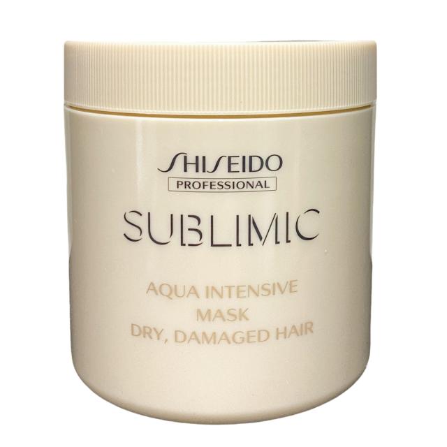 資生堂 サブリミック アクアインテンシブ ヘアマスク D 680g 乾燥した髪用 SHISEIDO トリートメント ダメージケア まとまりツヤ髪 洗い流す カラーケア DRY DAMAGE HAIR サロン専売品 正規品 送料無料_1