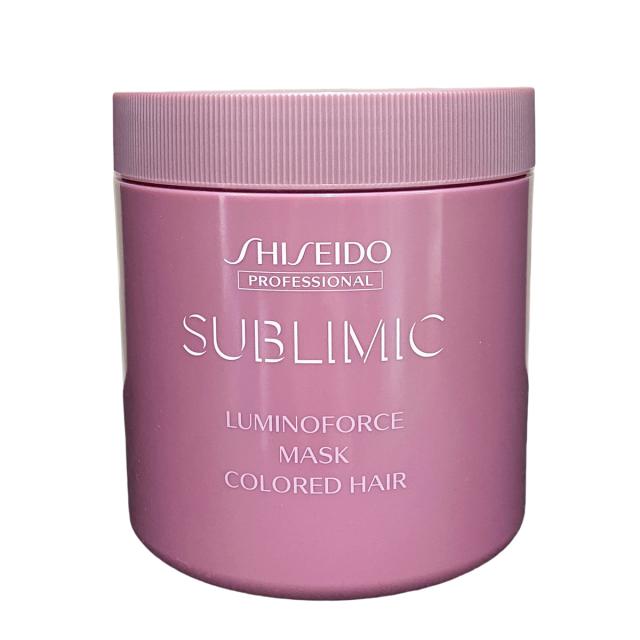 資生堂 サブリミック ルミノフォース マス 680g SHISEIDO トリートメント 補修 ダメージケア まとまりツヤ髪 洗い流す 保湿 カラーケア サロン専売品 美容院 美容室 正規品 送料無料_1