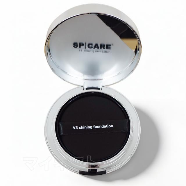 【2個セット 正規品】スピケア V3 ファンデ V3シャイニング ファンデーション ス 15ｇ SPF. 37+++ 天然針水光注射ファンデーション SPCARE エキサイティングファンデーション イノスピキュール クッションファンデー 母の日_5
