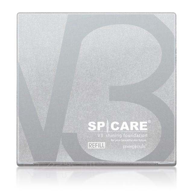 【2個セット】スピケア V3 ファンデ V3シャイニング ファンデーションレフィル 15g 詰め替え SPF. 37+++ 天然針水光注射ファンデーション SPCARE エキサイティングファンデーション イノスピキュール リキッドファンデーション クッションファンデーション 母の日_1