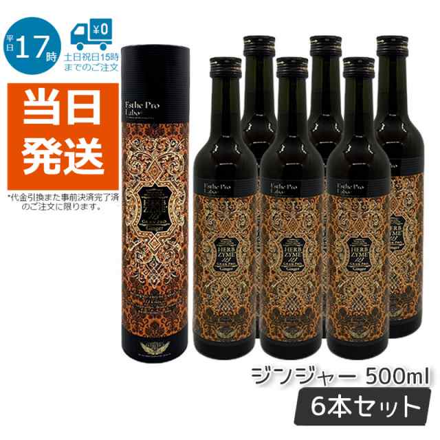 エステプロラボ ハーブザイム 113 ジンジャー 500ml お得6個セット